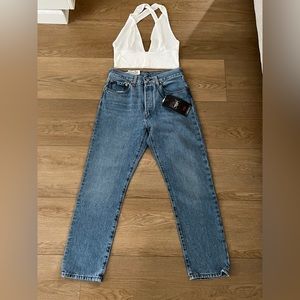 Levi’s Premium 501® Original Cropped Women's Jeans Size 27